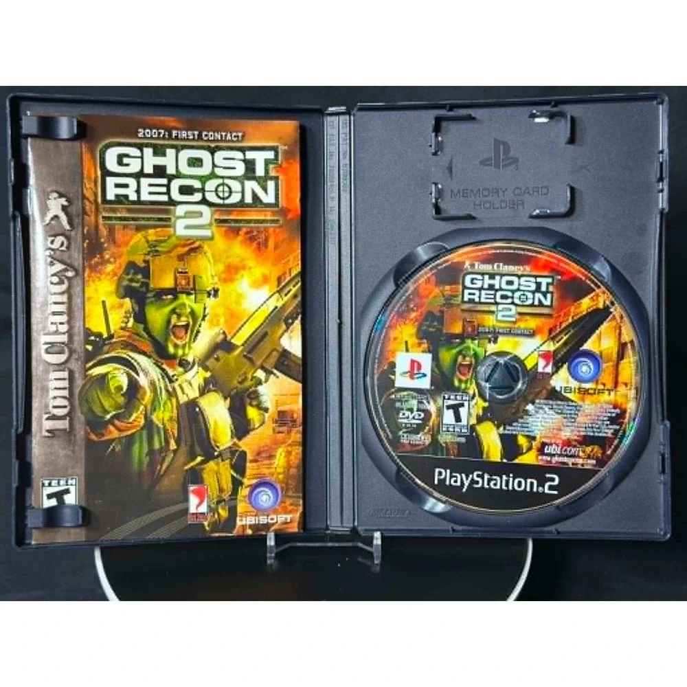 Tom Clancy's Ghost Recon 2 Sony PlayStation 2 PS2 Video Game CIB Manual‎